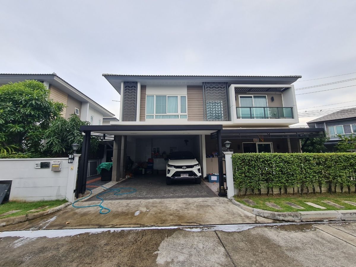 ขายบ้านท่าพระ ตลาดพลู วุฒากาศ : บ้านเดี่ยว 2 ชั้น 84.8 ตร.ว. หมู่บ้านเดอะซิตี้ สาทร-ราชพฤกษ์ ซอยเทอดไทย85