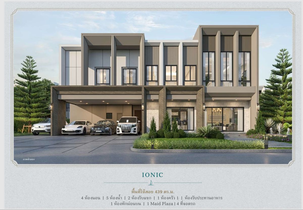 ขายบ้านบางแค เพชรเกษม : Luxury House For Sale 2 ชั้น Bangkok Boulevard Signature Bangkhae ซอยกาญจนาภิเษก5 บางแค กรุงเทพมหานคร