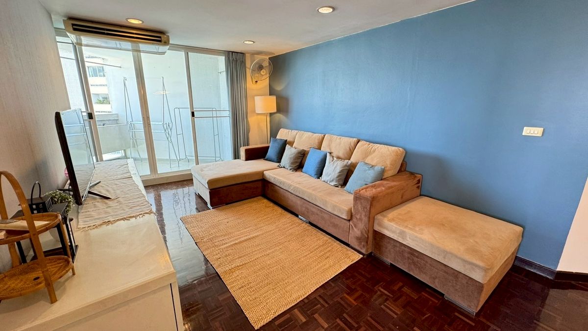 ให้เช่าคอนโดสุขุมวิท อโศก ทองหล่อ : LTH12383 - Tai Ping Towers FOR RENT Size 102 Sq.M. 2 beds 2 baths BTS Ekkamai station ONLY 35K/Month
