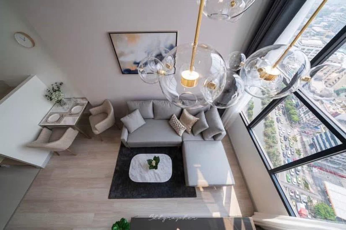 ให้เช่าคอนโดสาทร นราธิวาส : 🌟 ให้เช่าคอนโดย่านสาทร @KnightsBridge Prime Sathorn | ห้อง Duplex สวย ห้องมุม วิวโล่ง | เพียง 600 เมตรจาก BTS ช่องนนทรี | ราคาเพียง 35,000 บาท/เดือน! 🌆