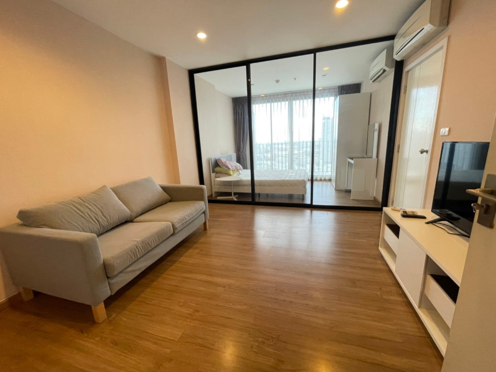 For RentCondoBang Sue, Wong Sawang, Tao Pun : 💥💥 [Rental] Condo Detri, Interchange, size 36 sq.m., 21st floor, Building B, River view, complete 💥💥