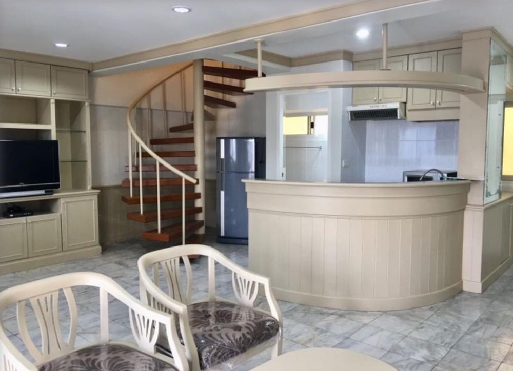 For SaleCondoSukhumvit, Asoke, Thonglor : Thonglor Tower Condo for sale, Soi Thonglor 18, Sukhumvit 55, duplex room, 2 floors, 94 sq m., 2 bedrooms, 2 bathrooms, parking for 2 cars.