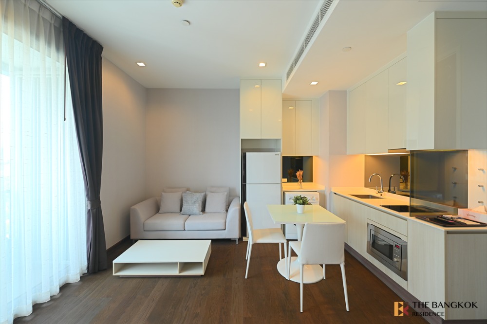 For RentCondoRama9, Petchburi, RCA : Urgent for rent, beautiful room, comfortable, ready to move in, Q ASOKE ONEBED 38SQM 25,000