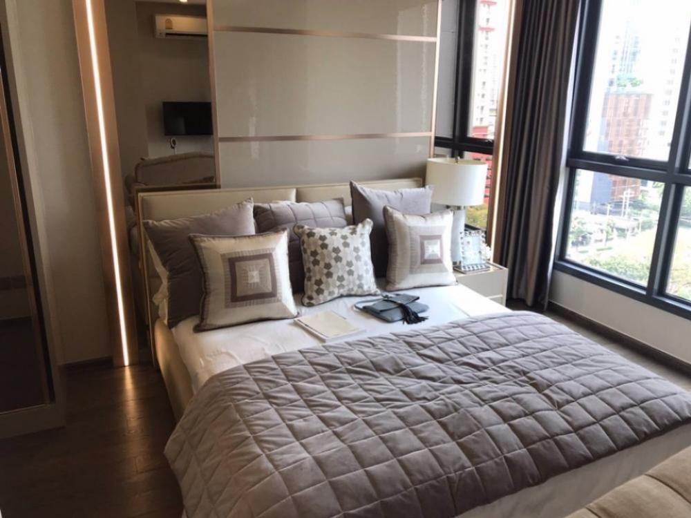 Sale DownCondoRatchathewi,Phayathai : express!!! The last room, high floor 34.5 sqm 5.49MB, fully furnished + free of charge on the day of transfer