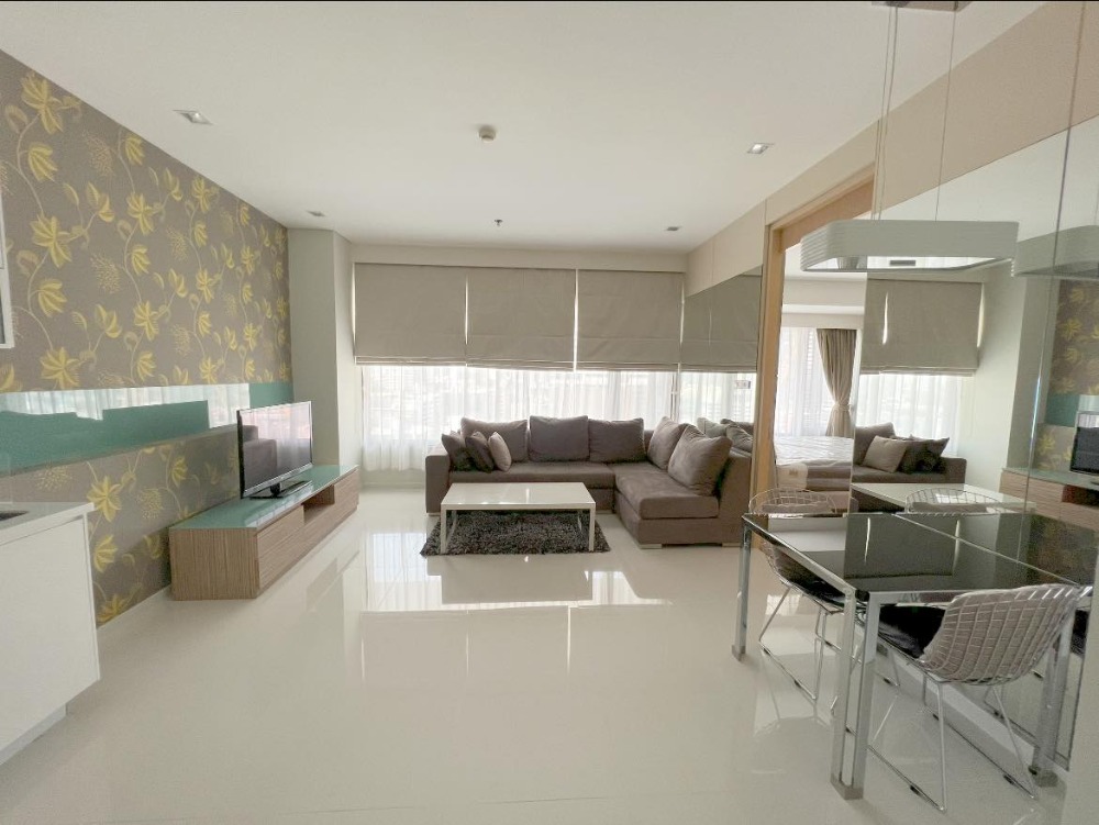 For RentCondoWitthayu, Chidlom, Langsuan, Ploenchit : +++For urgent rent+++ Amanta Lumpini ** 1 bedroom, 53 sq m., fully furnished, ready to move in