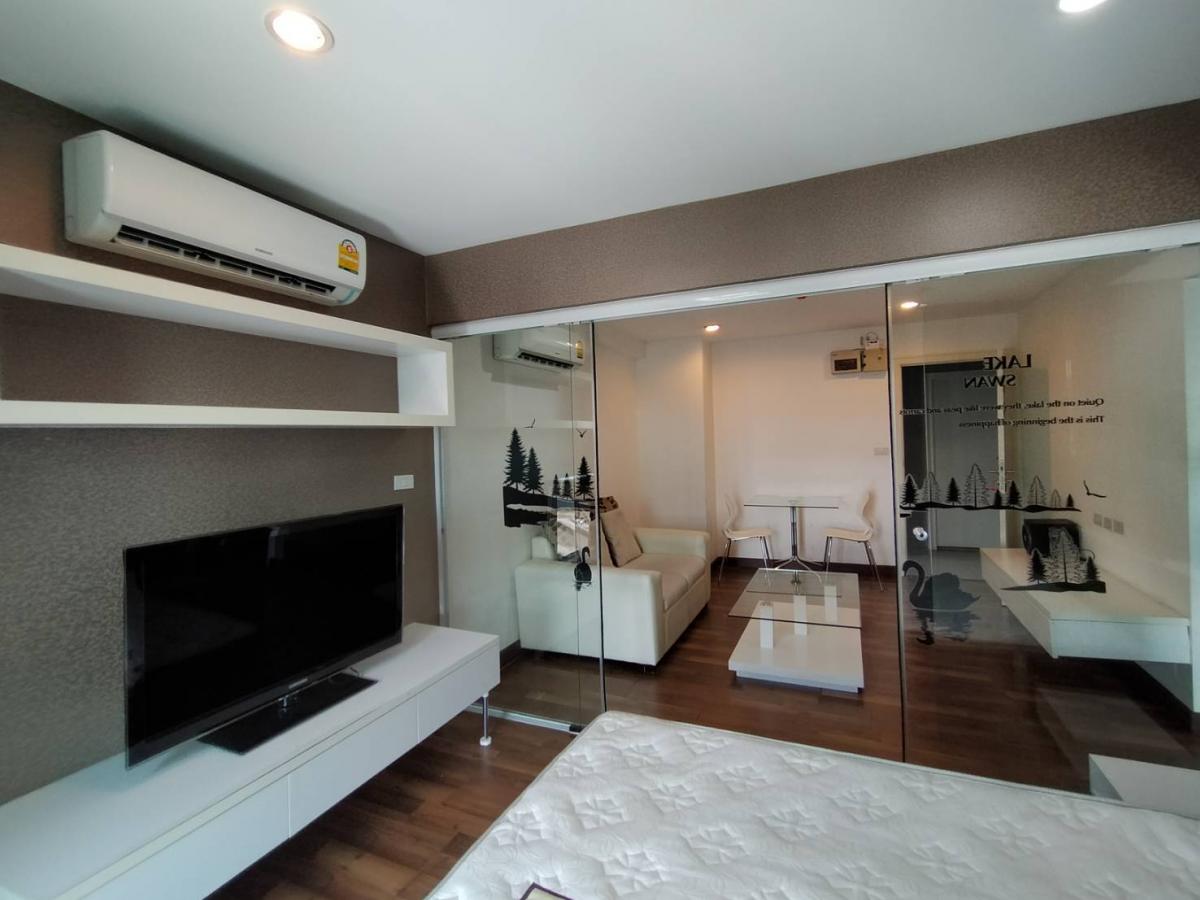 For RentCondoNawamin, Ramindra : Big room, special discount! For rent, Parc Exo Kaset-Nawamin, 40 sqm., Walk-in closet, only 9,000 B.