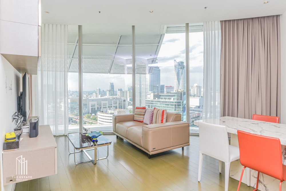 For SaleCondoWitthayu, Chidlom, Langsuan, Ploenchit : For SALE *Magnolias Ratchadamri Boulevard, high floor 20+, corner room, east facing, popular view @20 MB