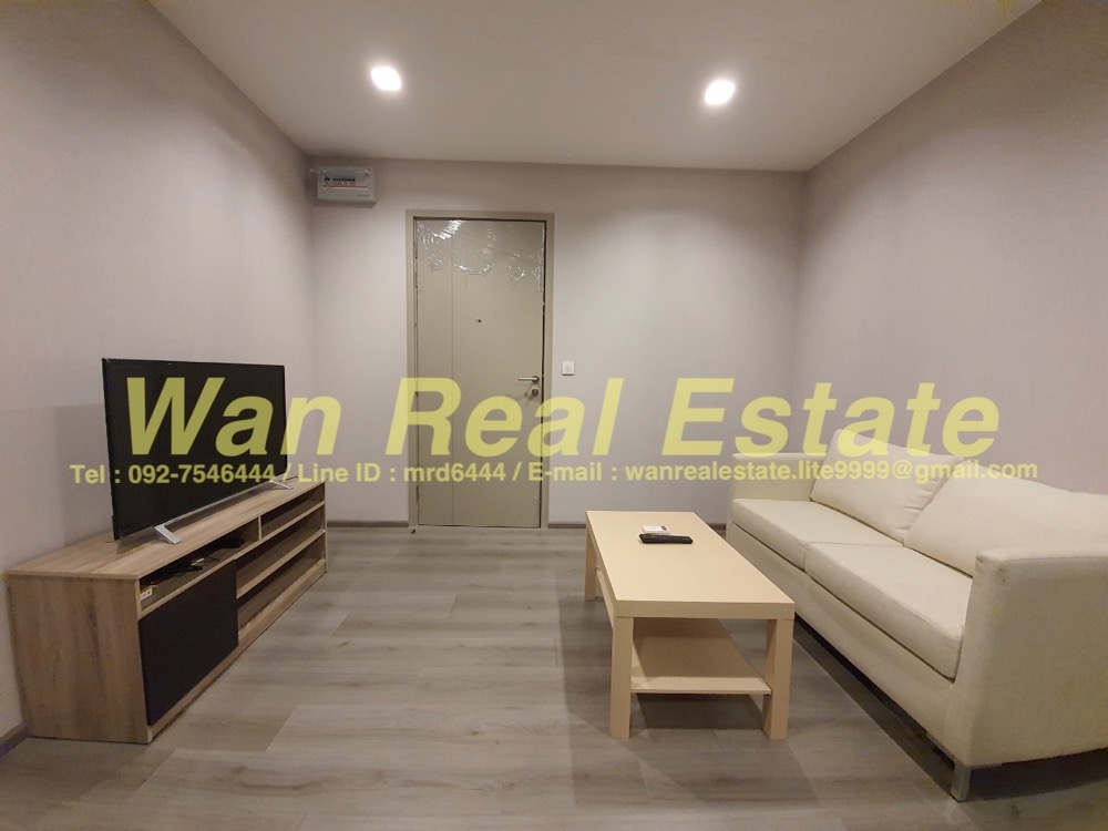 For RentCondoRattanathibet, Sanambinna : Politan rive condo for rent, 39th floor, size 30 sq.m., river view room, fully furnished, cheapest condo project