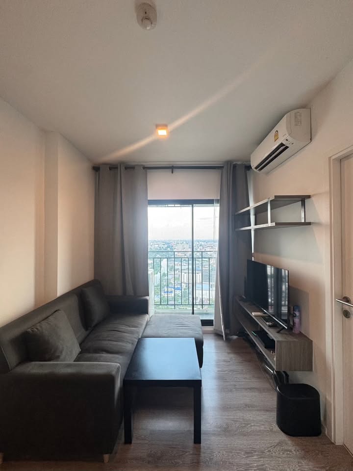 For RentCondoSamut Prakan,Samrong : 🛟Condo for rent Kensington Sukhumvit Thepharak 1 bedroom, high floor, beautiful view, beautifully decorated room, washing machine, digital door, only 11000-