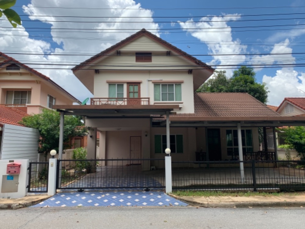 For SaleHouseKorat Nakhon Ratchasima : LH Korat, detached house, resort mood, good condition, good society, 3 bedrooms, 3 bathrooms