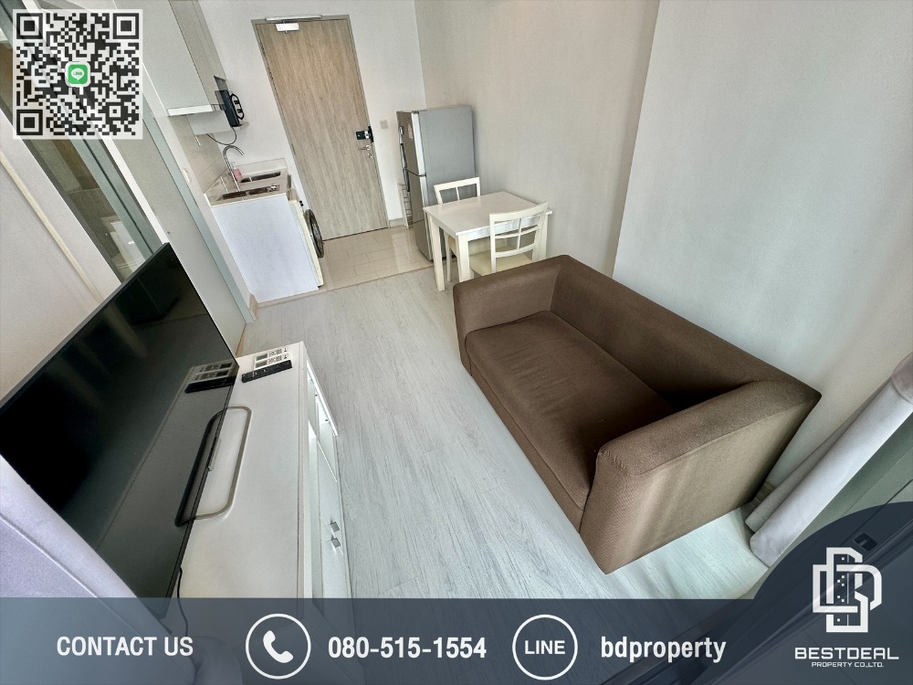 For RentCondoRama9, Petchburi, RCA : BESTDEAL FOR RENT CONDO “Ideo Mobi Rama 9” 1 Bedroom  31 sqm. Special Price 15k/Month Near Phraram Kao 9 MRT Station 80 meters