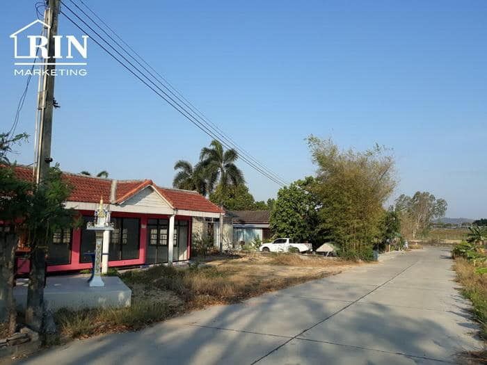 For SaleLandPattaya, Bangsaen, Chonburi : 390 sq m of land with a single house, Pattaya, near Mabprachan Reservoir