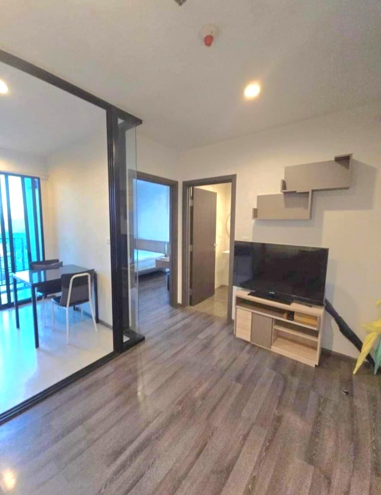 For RentCondoOnnut, Udomsuk : 🛟Condo for rent The Base Park West Sukhumvit 77 near BTS On Nut 31 sq m. with washing machine only 13000-