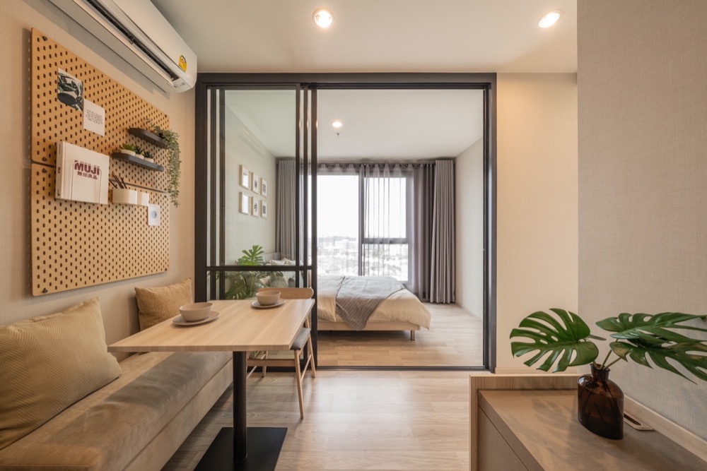 ขายคอนโดบางนา แบริ่ง ลาซาล : 250 เมตรจากBTSบางนา! ใกล้ทางด่วน คอนโด Ideo Mobi Eastpoint 1Bed  เริ่ม 2.XX ฟรีเฟอร์ฟรีดาวน์ฟรีโอน นัดชมห้องจริงได้ทุกวันค่ะ!