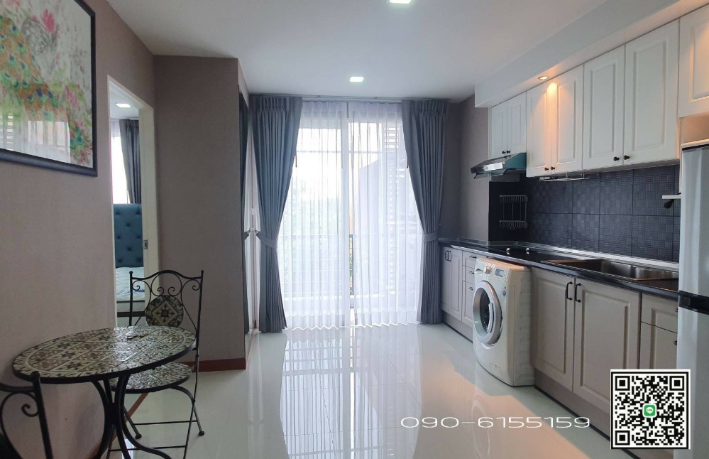 For SaleCondoLadkrabang, Suwannaphum Airport : Urgent sale, Air Link Residence Condo, size 42 sq m, new room, wide, fully furnished ready to move in