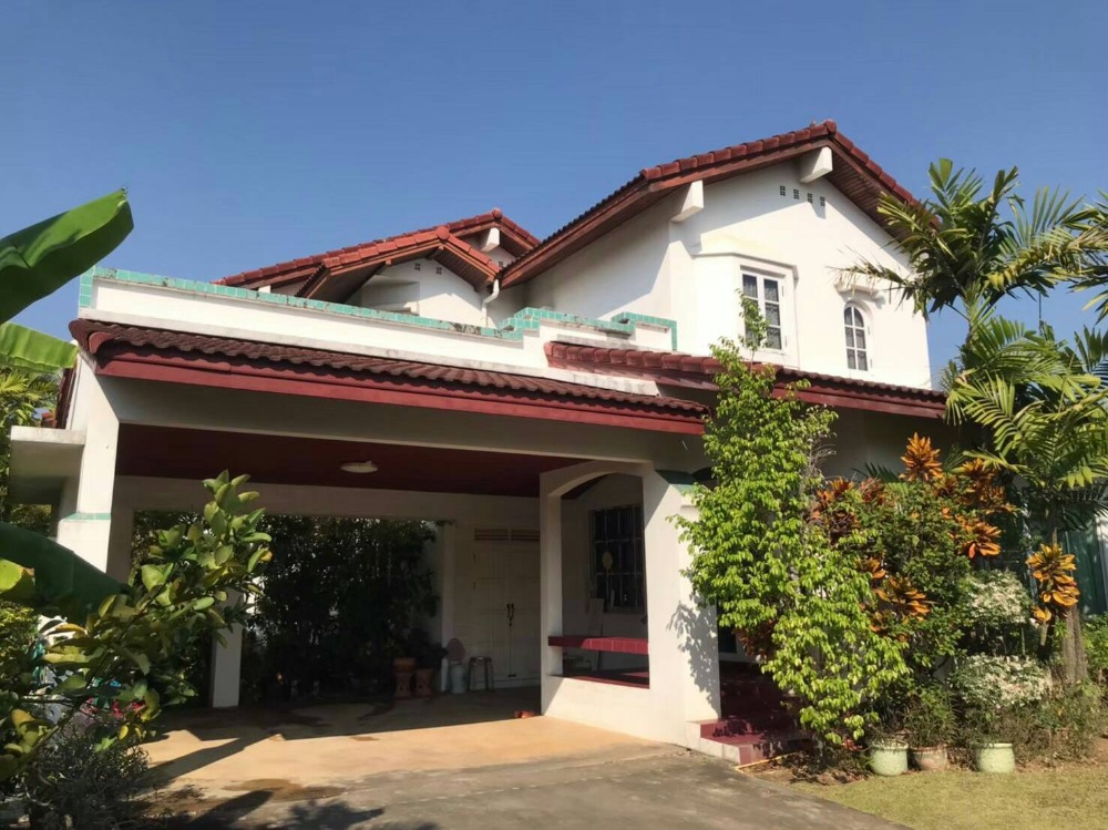 For SaleHouseChiang Mai : House for sale at Palm Springs Place, Chiang Mai, good condition, warm and welcoming.