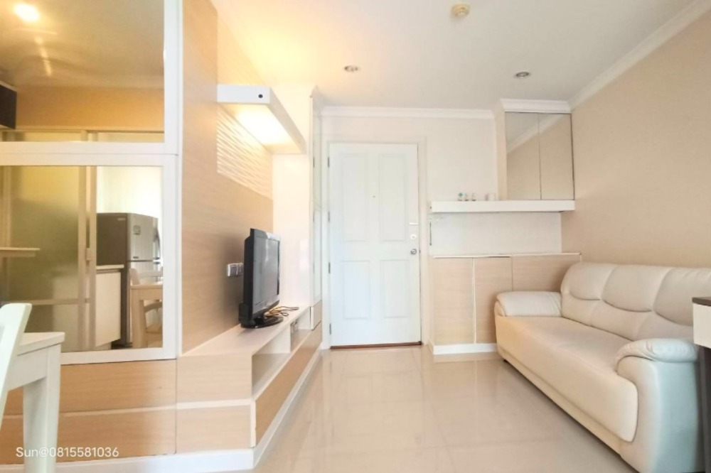 For RentCondoRama9, Petchburi, RCA : #Condo for rent Lumpini Place Rama9-Ratchada near MRT Rama9 - 1 bedroom, 1 bathroom, 1 kitchen - 22 Floor, size 37 sq m - fully furnished  Rental price 14,000 baht / month