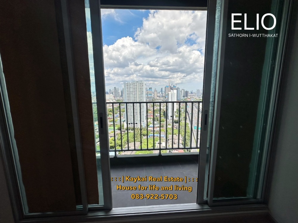 For SaleCondoThaphra, Talat Phlu, Wutthakat : The price is very good. Elio Sathorn Wutthakat condo free transfer fee, free electrical appliances. You can make an appointment to see the actual room every day.