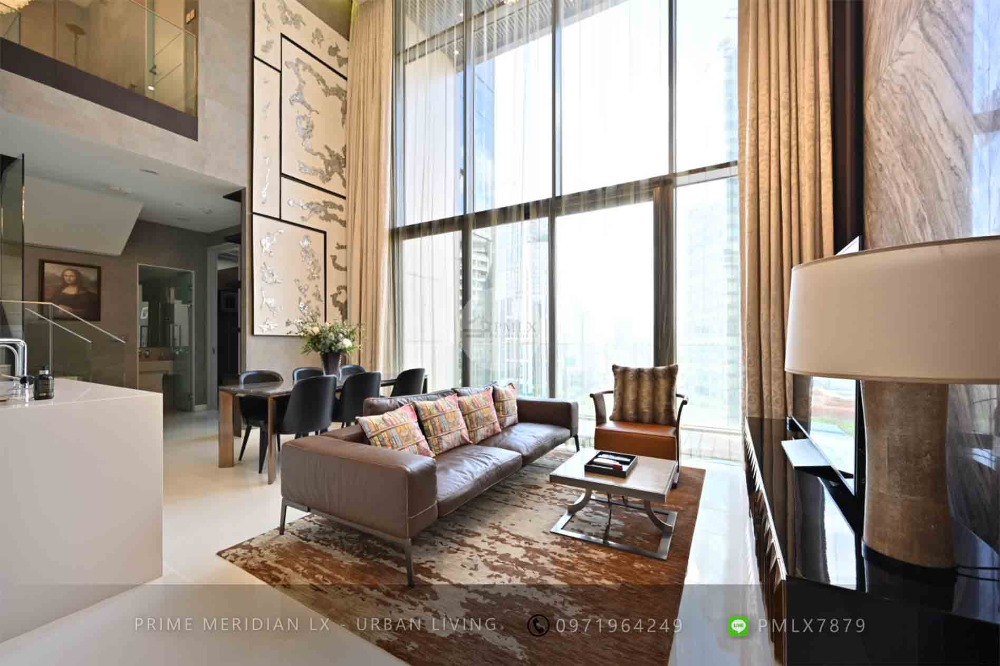 For SaleCondoSukhumvit, Asoke, Thonglor : Vittorio Sukhumvit 39 - Rare Duplex Unit / 167 Sqm / Unblocked Views / Beautifully Furnished