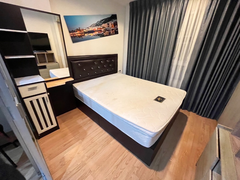 For RentCondoPattanakan, Srinakarin : 🛟Condo for rent Lumpini Ville On Nut Phatthanakan (On Nut 55) near BTS Srinakarin, near the market, size 26 sq m., beautiful room, has a washing machine, rent only 7500-