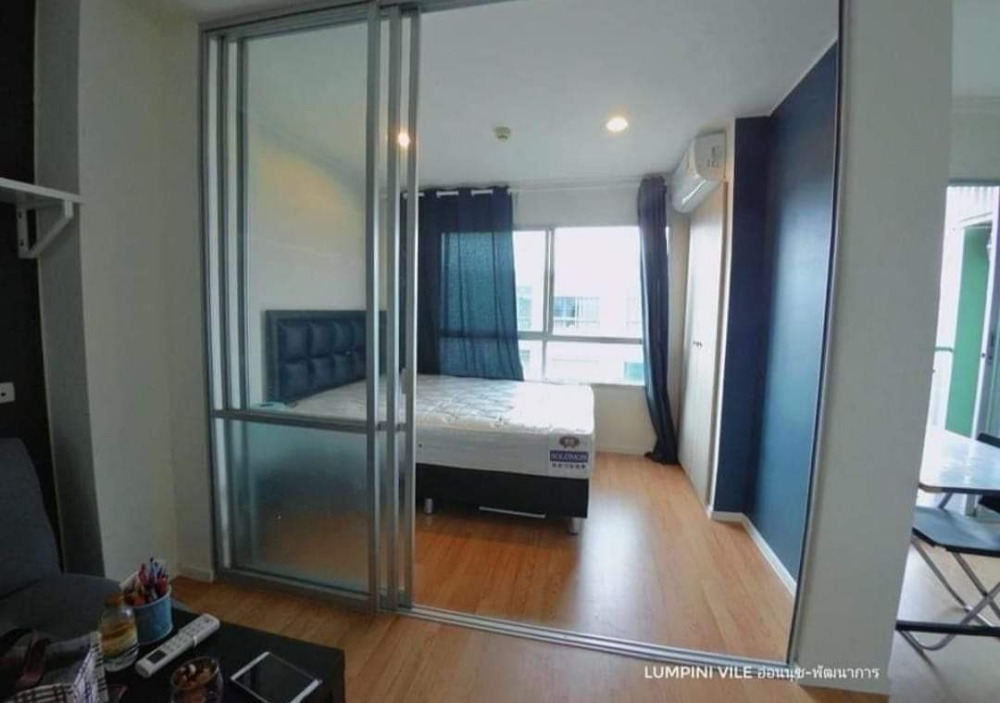 For RentCondoPattanakan, Srinakarin : 🍀Condo for rent Lumpini Ville On Nut Phatthanakan (On Nut 55/1) near BTS Srinakarin, near the market, size 23 sq m., beautiful room, rent only 6500-