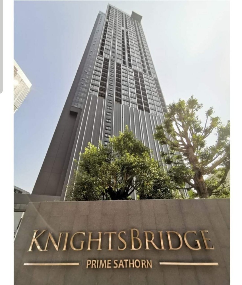 For SaleCondoSathorn, Narathiwat : Sell ​​Knightsbridge Prime Sathorn DUPLEX, corner room, 30th floor, room 3023, area 44.54 sq m. (30.5 + 13.5), fully furnished, price 6.99 million baht (sold with tenants)