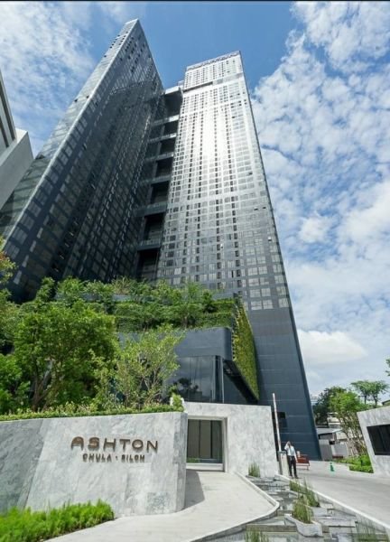 For SaleCondoSiam Paragon ,Chulalongkorn,Samyan : Ashton Chula-Silom Condo near MRT Samyan 180 m., 550 m. from BTS Sala Daeng, 46th floor, Studio room 25.29 sq.m., fully furnished, ready to move in, 6.49 million baht* (sold with tenant)