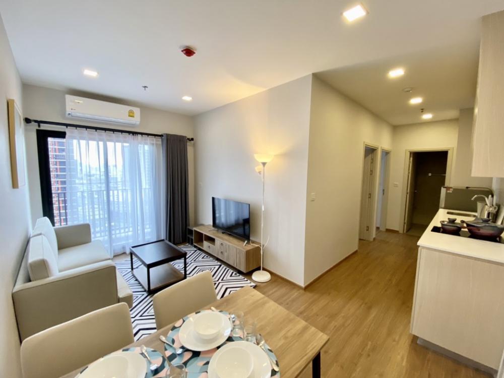 For RentCondoRamkhamhaeng, Hua Mak : ⭕️🐶 For rent (2 bd) Metris Rama 9 | Pet friendly | New beautiful room, 1 hand, ready to move in (near A Link Ramkhamhaeng)