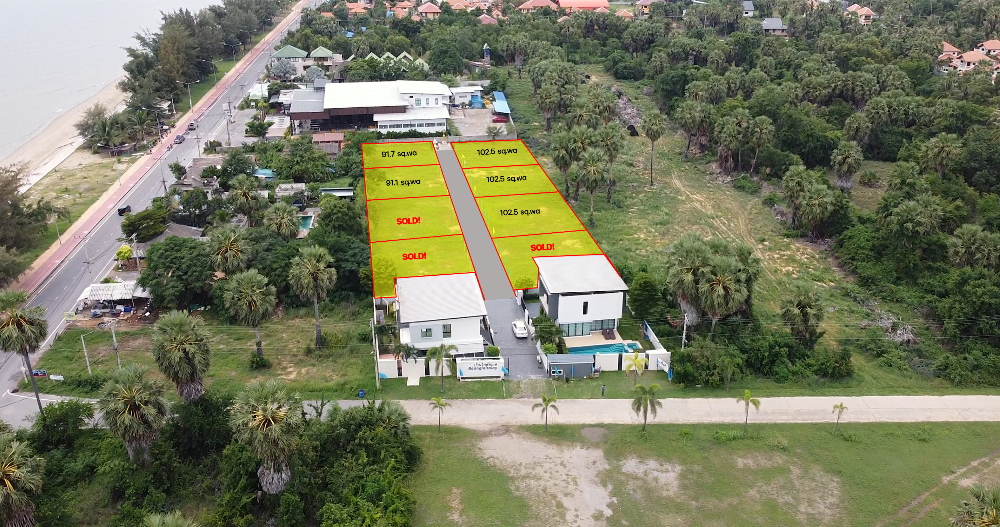 For SaleLandHuahin, Prachuap Khiri Khan, Pran Buri : Land near the beach @Pran Buri