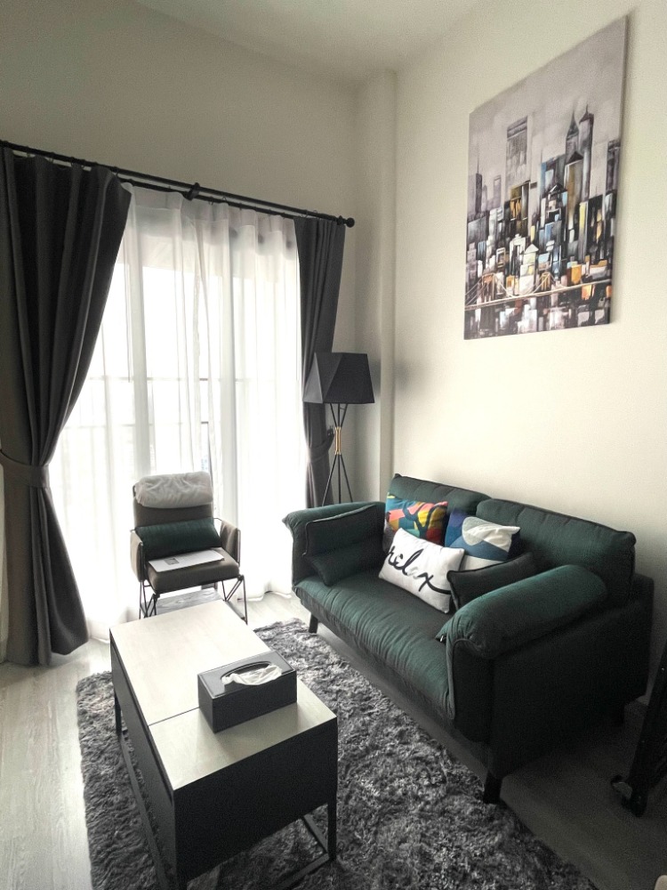 For RentCondoOnnut, Udomsuk : +++For urgent rent+++ The line Sukhumvit 101*** 1 bedroom, size 28 sq m., fully furnished, ready to move in