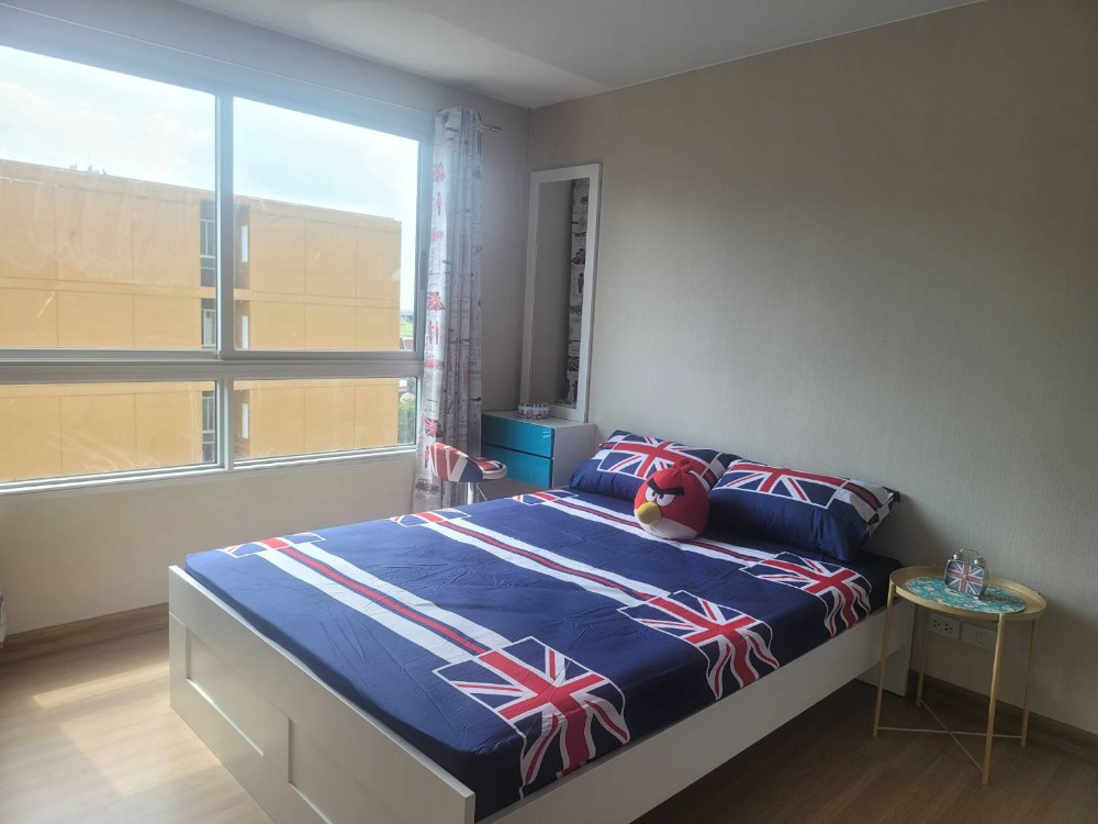 For SaleCondoPathum Thani,Rangsit, Thammasat : 📢P. Plum Condo for sale, Phahonyothin 89, beautiful room, cheap price, good location near Rangsit University. (not attached to tenant)