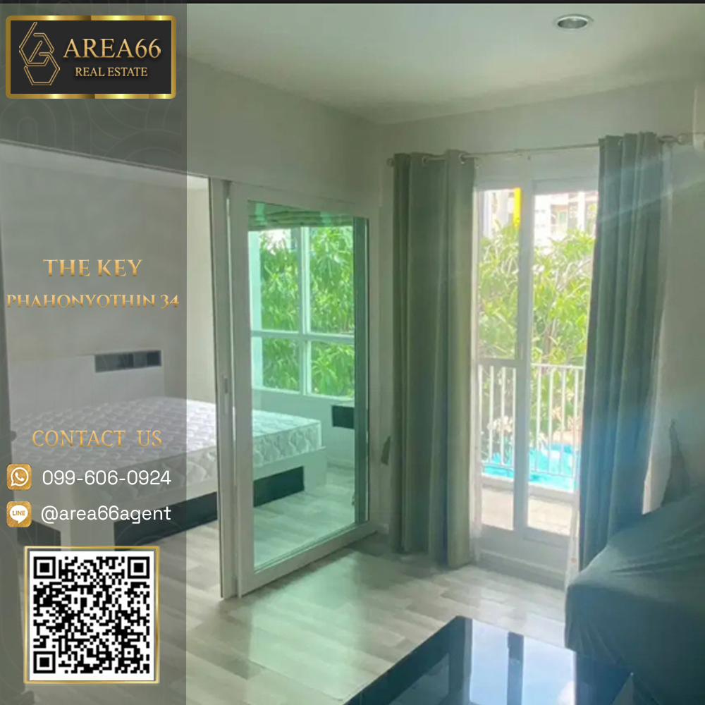 For SaleCondoKasetsart, Ratchayothin : 🔥 For sale!! Condo The key Phahon Yothin 34