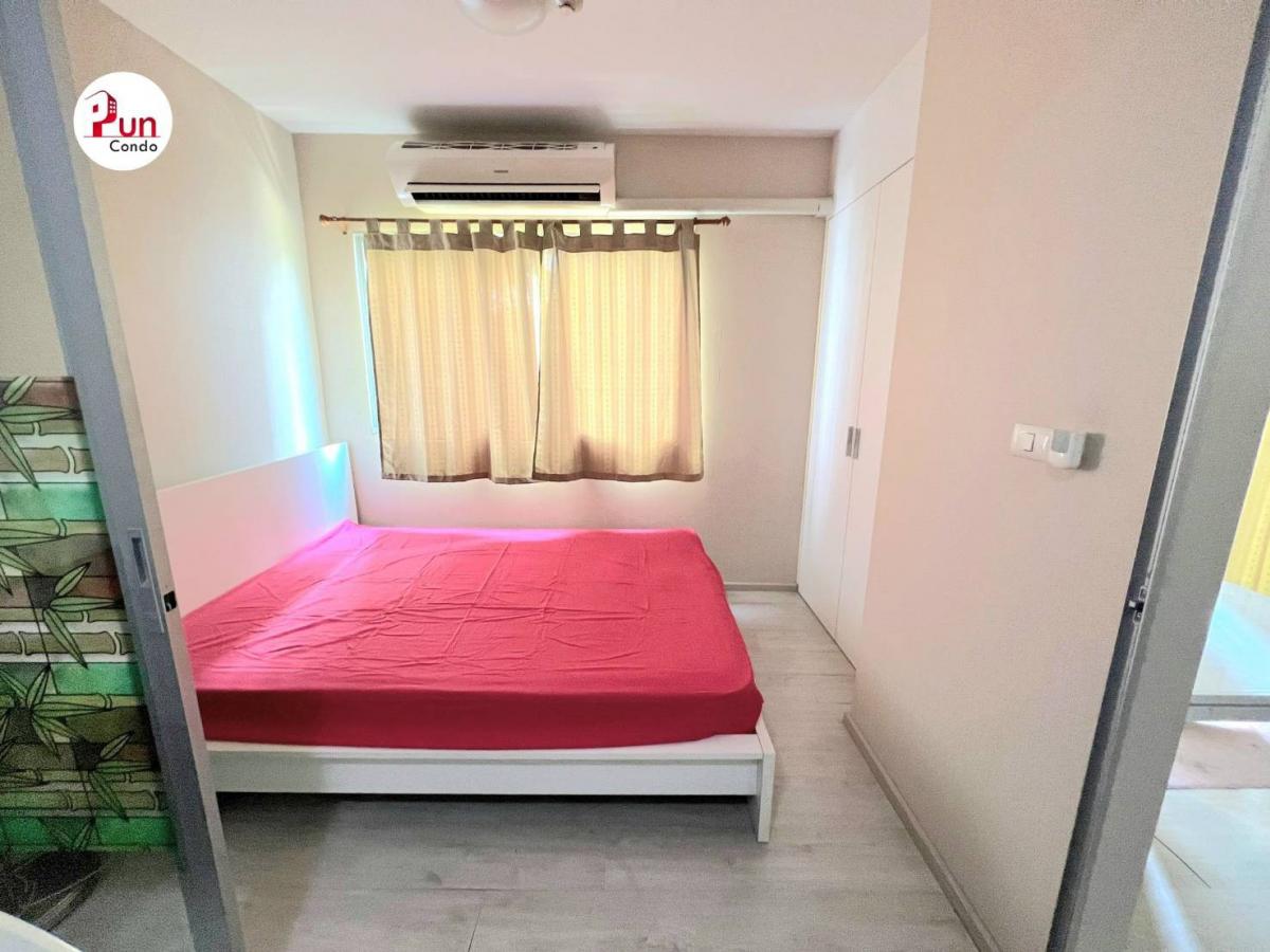 For SaleCondoPathum Thani,Rangsit, Thammasat : ❗️ Condo with tenants all the time. near Bangkok University 🔥 Special transfer fee, seller issued by himself. * Selling Plum Condo Park, white tone room