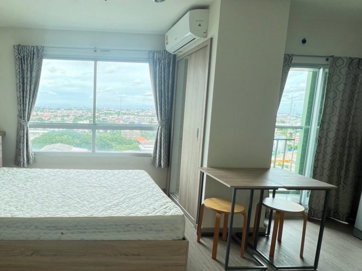 ให้เช่าคอนโดบางแค เพชรเกษม : Lumpini Park Phetkasem 98 for rent !!Studio 23 Sqm., on 15 th Floor.Fully furnished with appliances. (Renovated room by changing new furniture, new sofa, new fridge, new partition shelves, new working/dining table, new chairs)