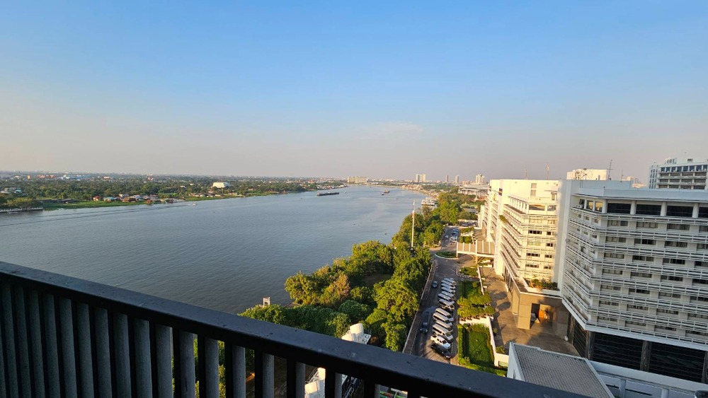 For SaleCondoRattanathibet, Sanambinna : Condo for sale next to the Chao Phraya River Condo Manor (Manor) Sanambinnam Resort style 2 bedrooms ** Clear view of Chao Phraya River in every room **