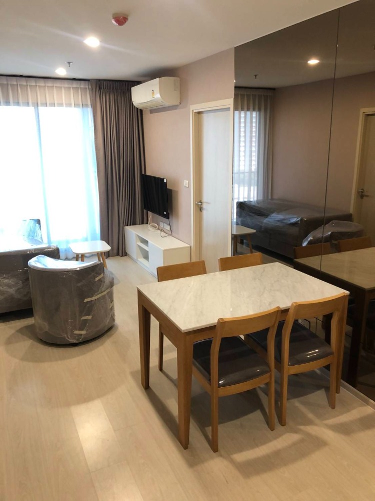 For RentCondoChaengwatana, Muangthong : Nue Noble Chaengwattana 🔥 2 bedrooms, 57 sq.m. wide room for rent 23,000 baht.