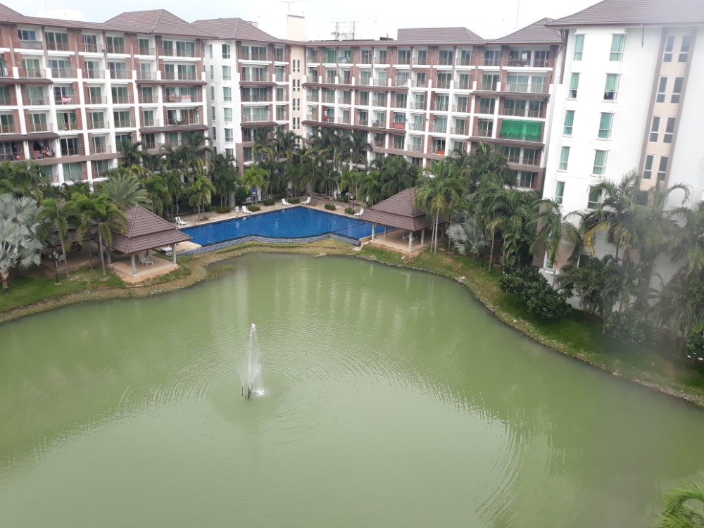 For SaleCondoPattaya, Bangsaen, Chonburi : Condo for sale AD Bang Saray Lakes and Resort