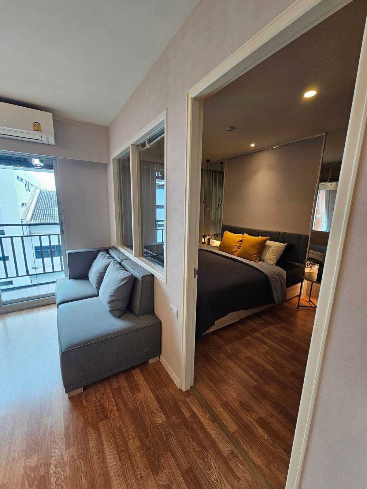 For RentCondoOnnut, Udomsuk : 🍀Condo for rent Lumpini Ville Sukhumvit 101/1 near BTS Punnawithi, beautiful room, 28.1 sq m., beautiful room, rent only 10,000-