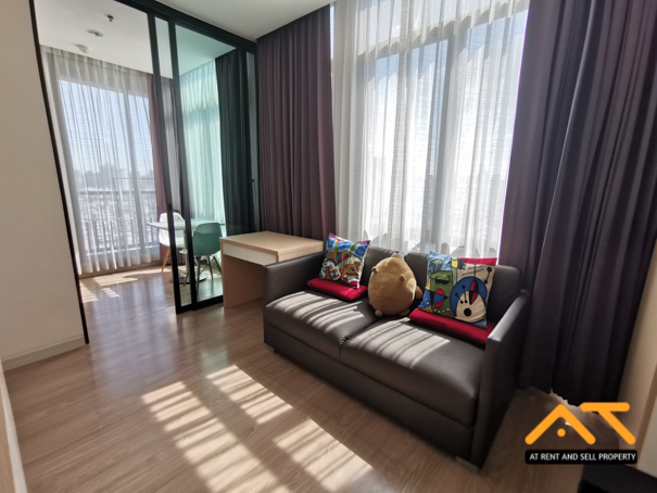 For RentCondoRatchathewi,Phayathai : For Rent  The Capital Ratchaprarop - Vibha 1Bedroom 33 Sq. ,Fully furnished