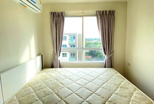 For SaleCondoRattanathibet, Sanambinna : Condo for sale, Lumpini Ville Phra Nang Klao River View, near MRT Sai Ma, 1 bedroom, size 26.18 sq m. Book today and get free privileges! Expenses on the transfer date + complete electrical appliances, call 081-206-9708 P Noi.