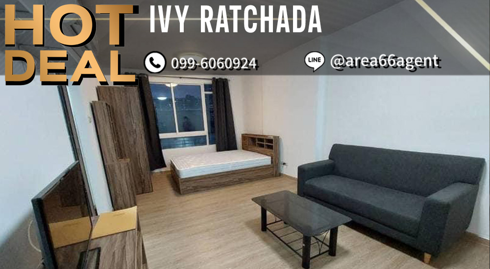 For SaleCondoRatchadapisek, Huaikwang, Suttisan : 🔥 For sale!! Ivy Ratchada Condo