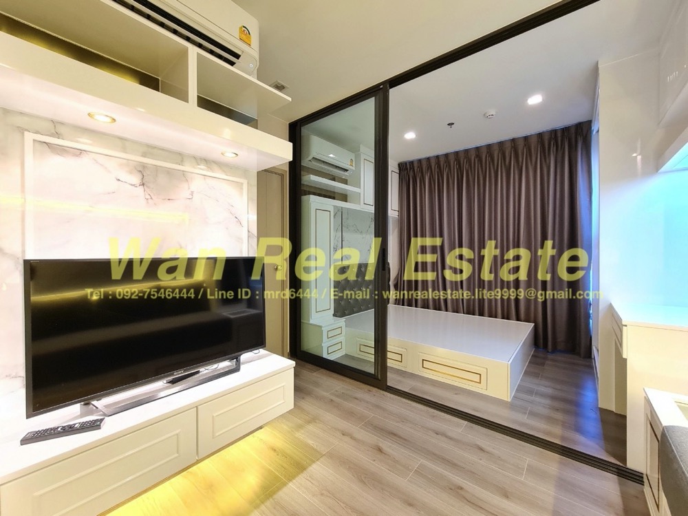 For RentCondoRattanathibet, Sanambinna : Condo for rent politan aqua, 29th floor, corner room, river view, beautiful decoration, good bill in furniture, ready to move in, new room, never rented