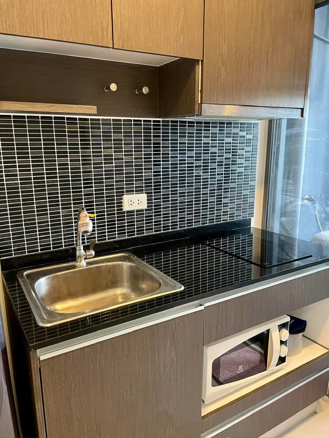 For RentCondoOnnut, Udomsuk : 🛟Condo for rent Moniiq Sukhumvit 64 near BTS Punnawithi, 1 bedroom, washing machine, rent only 9000-