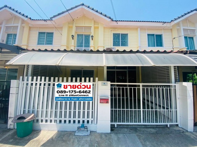 For SaleTownhouseRama 2, Bang Khun Thian : Urgent sale, Baan Pruksa Ville 53/2 Sakae Ngam 14, Rama 2, size 17.50 sq. wa, ready to move in