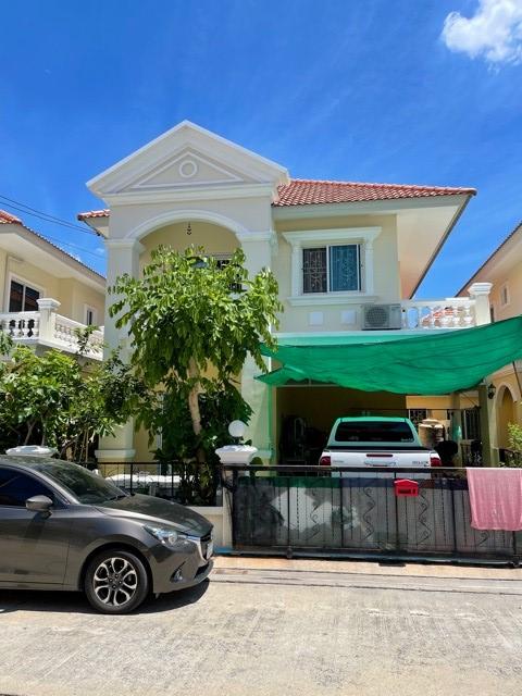 For SaleHouseBangna, Bearing, Lasalle : Niran Ville Twin House 12 Detached house mood 37.5 square wa. Soi Hua Chiew University