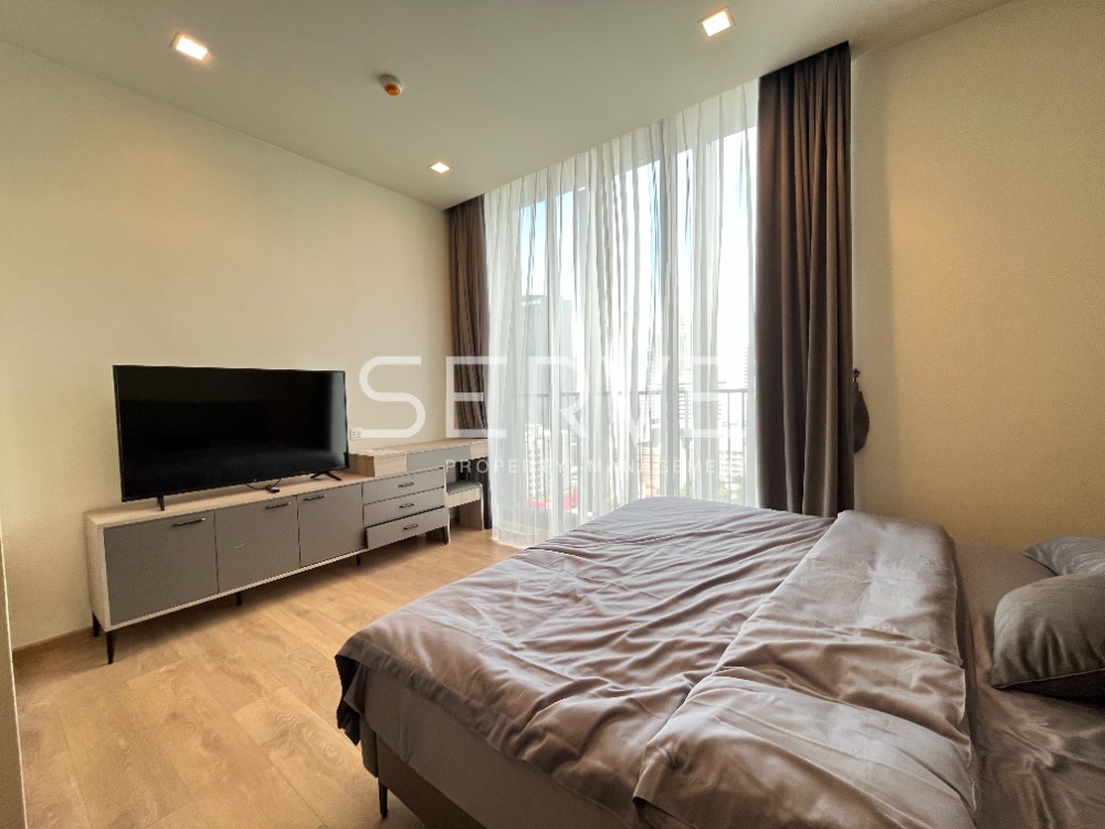 For RentCondoSukhumvit, Asoke, Thonglor : 🔥22K🔥 - Nice Room Studio with Partition 27.21 sq.m. High Fl. 15+ Close to BTS Phrom Phong 500 m. at Noble Around 33 Condo / For Rent