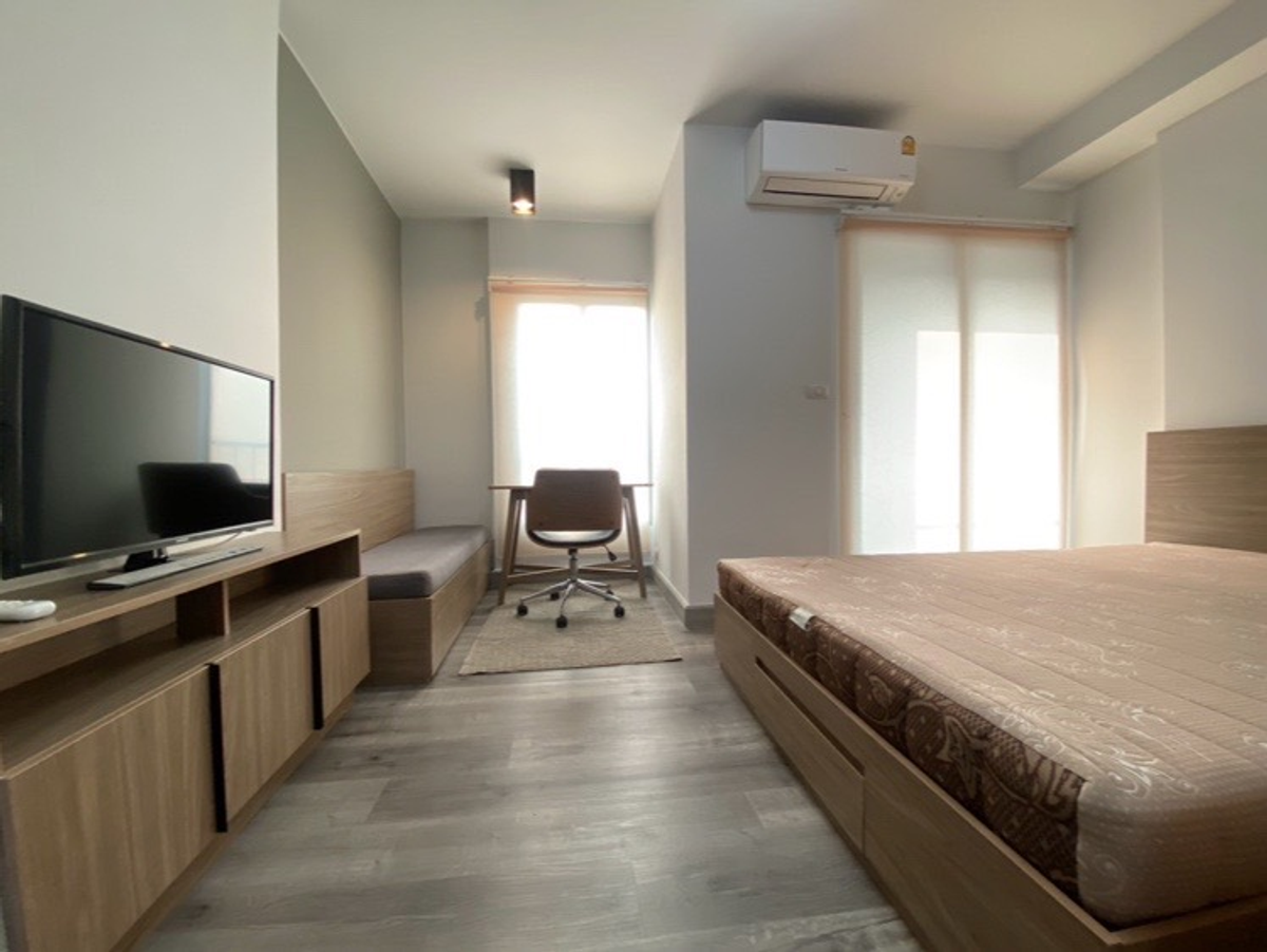 For RentCondoKasetsart, Ratchayothin : Condo for rent: Chapter One The Campus Kaset, Chapter One Kaset, near Kasetsart University, Bangkhen, 200 meters, near BTS Sanam Khen Station, 100 meters