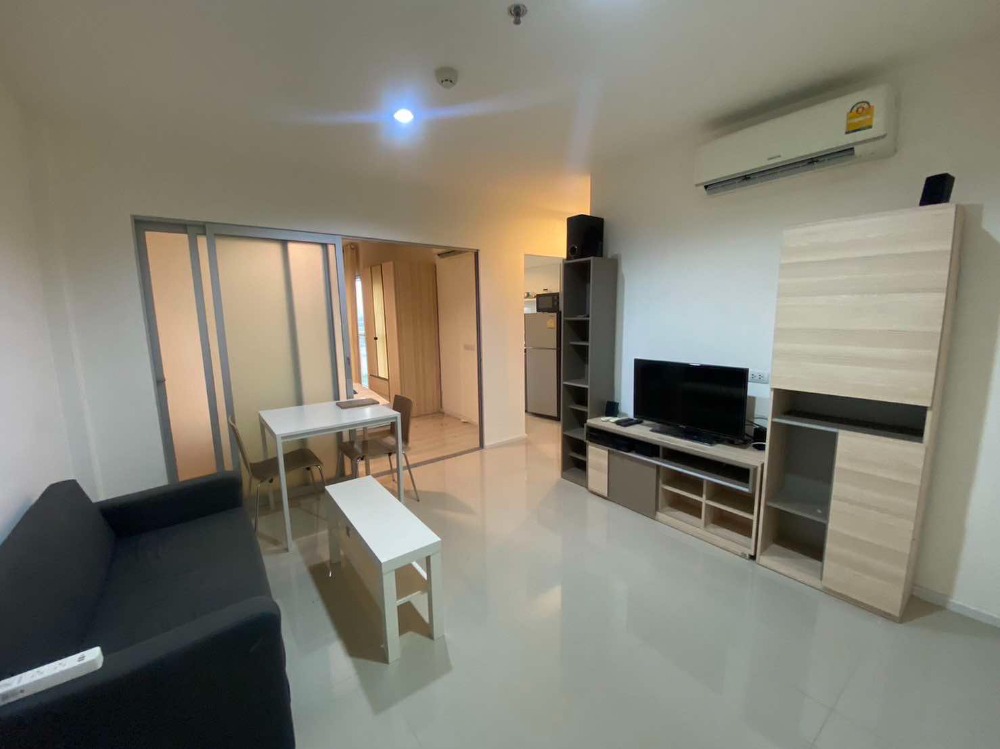 For RentCondoOnnut, Udomsuk : 🔥 Quick for rent 🔥 lowest price in the building!! @Aspire 48 (32 sqm.) 1 bedroom, 1 bathroom, beautiful room, beautiful view, furniture + electricity, ready to move in