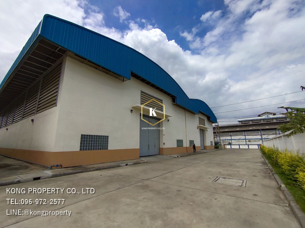 For RentWarehouseBang kae, Phetkasem : Factory for rent, purple area, Petchkasem, Om Noi, Krathum Baen, Samut Sakhon