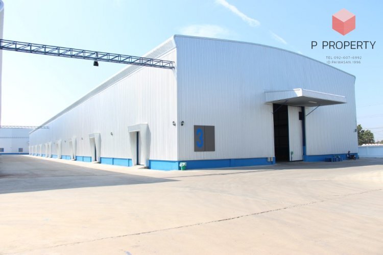 For RentWarehousePathum Thani,Rangsit, Thammasat : Warehouse/warehouse for rent Lat Lum Kaeo District, Pathum Thani, area 2,520-5,040 sq m.